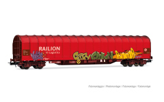 Rivarossi HR6680 - H0 - Schiebeplanenwagen RAILION DB LOGISTICS, DB AG, Ep. V-VI